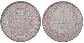 SAN MARINO Lira 1898 - Gig. 27 AG (g 5,00)
FDC