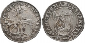 VENEZIA Nicola da Ponte (1572-1585) Scudo da 140 Soldi sigla M D - Pa. 9 AG (g 31,25)
BB