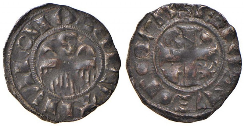 Senato Romano (1184-1250) Denaro Provisino - Munt. 57; Biaggi 2080 AG (g 1,00)
...