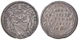 Alessandro VIII (1689-1691) Grosso 1689 del Possesso - Munt. 28 AG (g 1,32) RR Bellissimo esemplare di questa rarissima moneta
FDC/SPL+