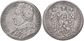 Clemente XI (1700-1721) Piastra 1702 A. II - Munt. 33 AG (g 31,98)
SPL