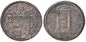 Benedetto XIII (1724-1730) Giulio 1725 A. I - Munt. 6 AG (g 3,00) RR 
qSPL/SPL