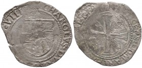Carlo II (1504-1553) Parpagliola secondo tipo - Biaggi 338 MI (g 1,94) RRR
MB