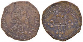Carlo Emanuele I (1580-1630) 2 fiorini 1626 &ndash; MIR 648a AE (g 8,76) Falso d&rsquo;epoca. Ex Nomisma 38, lotto 1645
qSPL