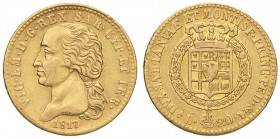 Vittorio Emanuele I (1814-1821) 20 Lire 1817 - Nomisma 509 AU R
BB