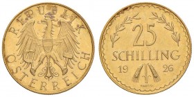 AUSTRIA 25 Schilling 1926 - Fr. 521 AU (g 5,90) Depositi al D/
qFDC