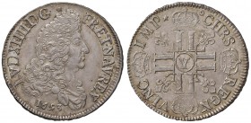 FRANCIA Louis (1643-1715) Ecu 1693 Y - Gad. 216 AG (g 27,36)
SPL