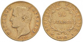 FRANCIA Napoleone (1804-1815) 20 Francs AN 13 - Gad. 1022 AU (g 6,40)
BB