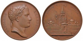 NAPOLEONICHE Napoleone Imperatore (1804-1814) Medaglia 1812 ENTRéE A MOSCOU - Opus: Andrieu, Brenet e Denon - AE (g 39,10 - Ø 40 mm)
SPL/SPL+