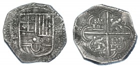 4 reales. 1595. Granada (F).AC-491. MBC.