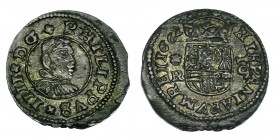 16 maravedís. 1662. Coruña R. AC-451. MBC.