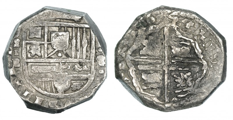 8 reales. 1644. Madrid IB. AC-1277. MBC-/BC+. Muy escasa.