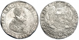 Ducatón. 1665. Brujas. DAV-4457. DEL-286. Pequeñas marcas. MBC+.