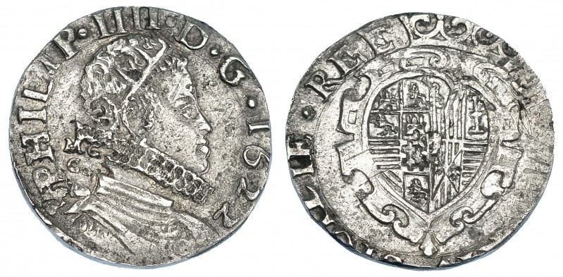 Tarí. 1622. Nápoles. MCC. Olivares-no. Pequeñas marcas. MBC.