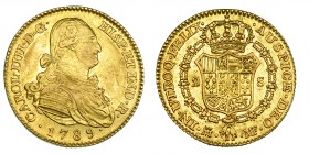2 escudos. 1789. Madrid MF. VI-1039. MBC/MBC+.