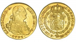 4 escudos. 1791. Madrid. MF. VI-1195. MBC+.