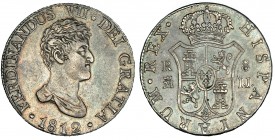 8 reales. 1812. Madrid. IJ. VI-1060. MBC+.