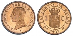 1 céntimo. 1911 *1. Madrid. PCV. VII-128. B.O. SC.