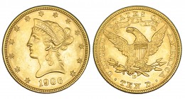 ESTADOS UNIDOS DE AMÉRICA. 10 dólares. 1906 D. KM-102. EBC+/SC.