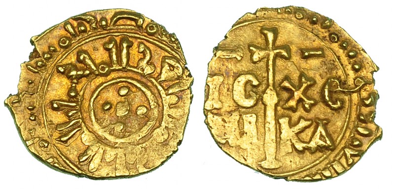 ESTADOS ITALIANOS. SICILIA (1166-1189). Guillermo II. Tarí. Mesina. MBC. Muy esc...