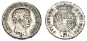 ESTADOS ITALIANOS. Toscana. Leopoldo II. 1 paolo. 1846. KM-C70a. Acuñación algo floja. EBC-.