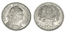 PORTUGAL. 50 centavos. 1931. Gomes-20.05. B.O. SC. Muy escasa.