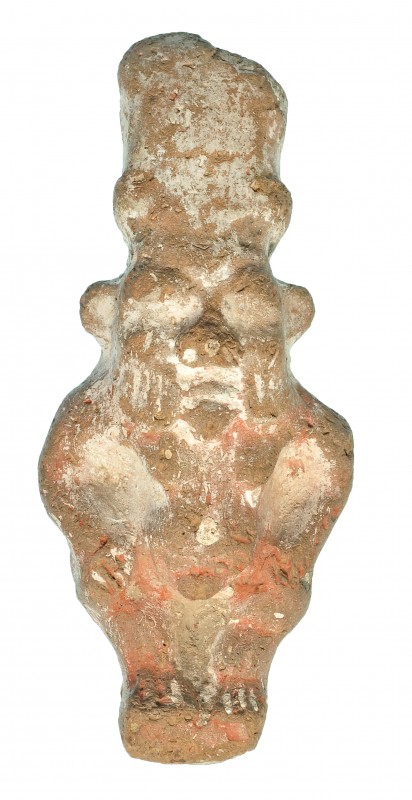 ROMA. Imperio Romano. I a.C. - I d.C. Terracota. Figura exenta del dios Bes. Inc...