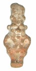 ROMA. Imperio Romano. I a.C. - I d.C. Terracota. Figura exenta del dios Bes. Incluye peana. Ex. Hirsch 216, lot. 1133
