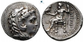 Kings of Macedon. Babylon. Philip III Arrhidaeus 323-317 BC. In the types of Alexander III of Macedon. Struck under Archon, Dokimos, or Seleukos I, ci...