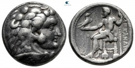 Kings of Macedon. Tyre. Philip III Arrhidaeus 323-317 BC.  In the name and types of Alexander III. Struck under Laomedon. Dated RY 28 of 'Ozmilk=322/1...