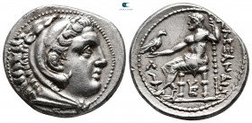 Kings of Macedon. Amphipolis. Kassander 306-297 BC. As Regent, 317-305 BC, or King, 305-298 BC. In the name and types of Alexander III. Struck circa 3...