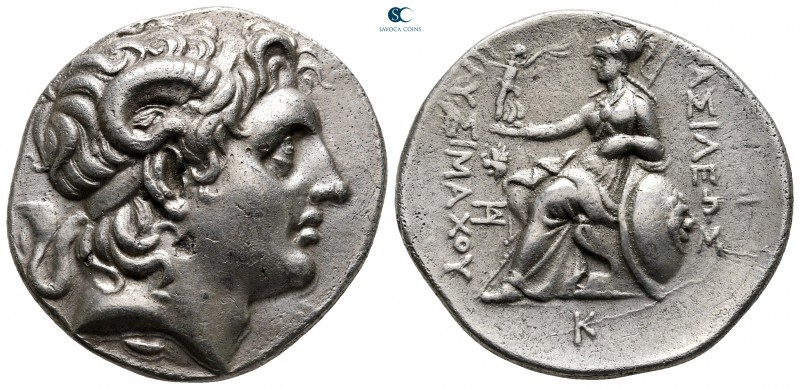 Kings of Thrace. Lysimacheia. Macedonian. Lysimachos 305-281 BC. Struck circa 29...