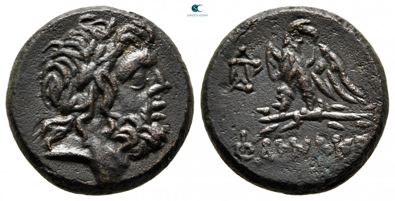 Pontos. Pharnakeia . Time of Mithradates VI Eupator circa 85-65 BC. 
Bronze Æ
...