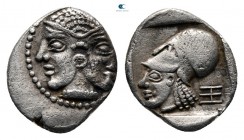 Mysia. Lampsakos 500-450 BC. Obol AR