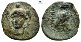 Ionia. Lebedos. ΑΘΗΝΑΙΟΣ (Athenaios), magistrate after 190 BC. Bronze Æ