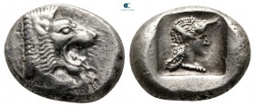 Caria. Knidos   circa 500-449 BC. Drachm AR
