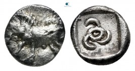 Dynasts of Lycia. Uncertain mint. Uncertain Dynast 500-440 BC. Obol AR
