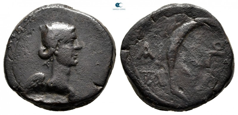 Sophene. Artagigarta 54-53 BC. Dated CY 11= 54/3 BC
Bronze Æ

20 mm, 6,86 g
...