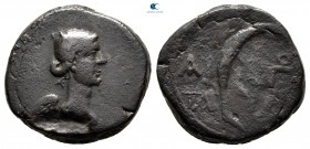 Sophene. Artagigarta 54-53 BC. Dated CY 11= 54/3 BC. Bronze Æ