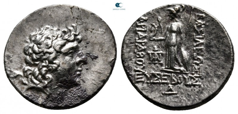 Kings of Cappadocia. Eusebeia-Mazaka. Ariarathes IX Eusebes Philopator 101-87 BC...