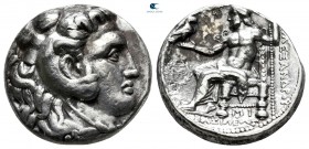 Seleukid Kingdom. Babylon. Seleukos I Nikator 312-281 BC. In the name and types of Alexander III. Tetradrachm AR