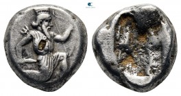 Achaemenid Empire. Sardeis. Time of Artaxerxes II to Artaxerxes III 375-340 BC. Siglos AR