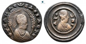 Kings of Axum (Aksum). Aksum (town). Ousanas I circa AD 325. Pre-Christian coinage. Unit AR