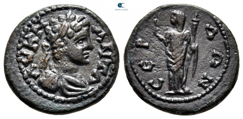 Thrace. Serdica. Caracalla AD 198-217. 
Bronze Æ

18 mm, 4,21 g

AY K M ANT...