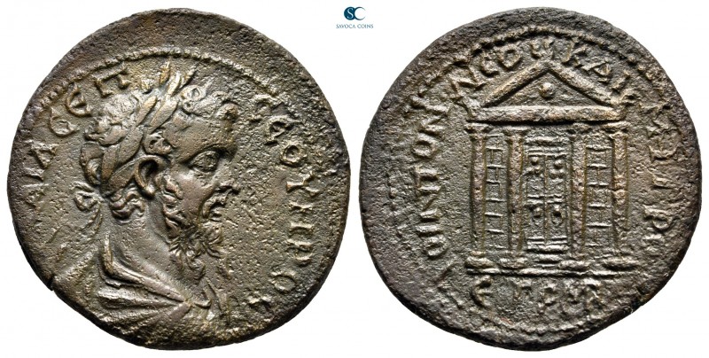 Pontos. Neocaesarea. Septimius Severus AD 193-211. 
Bronze Æ

31 mm, 12,74 g...