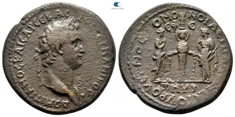 Ionia. Ephesos. Domitian AD 81-96. Ruso, proconsul
Bronze Æ

33 mm, 23,48 g
...