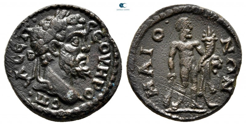 Lydia. Maionia. Septimius Severus AD 193-211. 
Bronze Æ

18 mm, 2,92 g

Λ C...