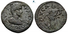 Lydia. Nysa. Elagabalus AD 218-222. Bronze Æ