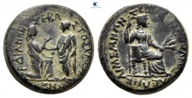 Lydia. Sardeis. Tiberius AD 14-37. Bronze Æ
