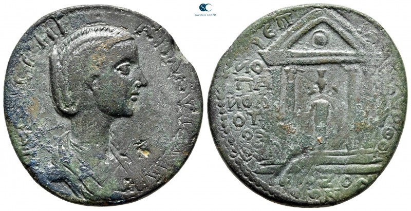 Caria. Amyzon. Plautilla, wife of Caracalla AD 202-205. Uncertain magistrate
Me...